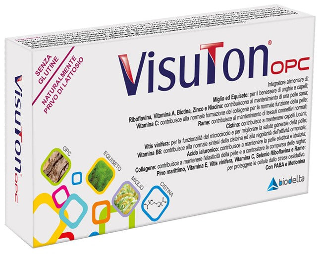 biodelta visuton opc 30 compresse biodelta