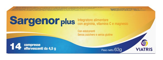 cooper ch sargenor plus 14 compresse effervescenti sargenor ean 8019629004070