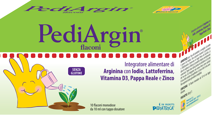 pediatrica pediargin 10 flaconcini 10 ml pediac ean 8051160660193