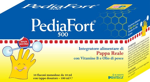 pediatrica pediafort 500 10 flaconi pediac ean 8051160660131