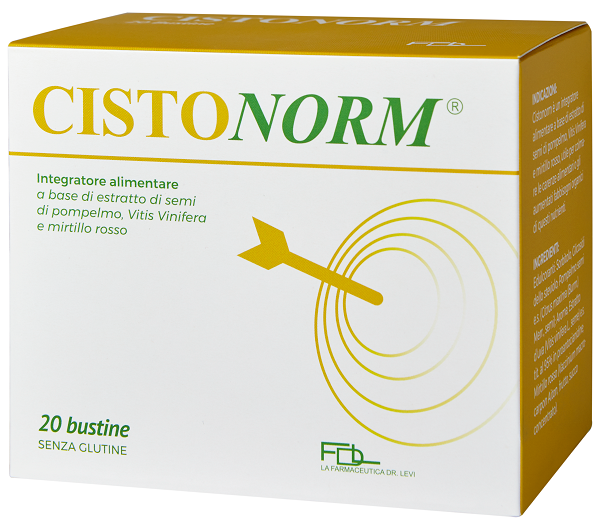 la farmac levi cistonorm 20 bustine ean 8057960660067