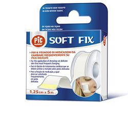 pikdare cerotto in rocchetto pic soft fix tessuto non tessuto 25x914 cm in dispenser 1 pezzo pic ean 8058090005247