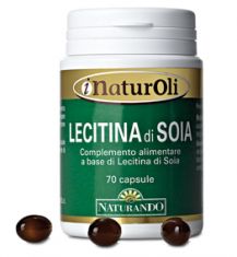 naturando naturoli lecitina di soia 70 capsule naturando ean 8013107056056