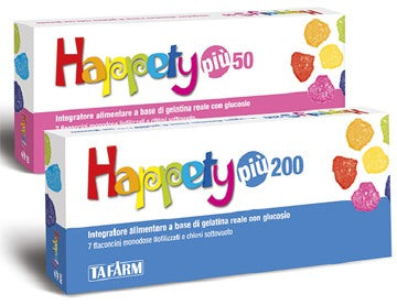 tafarm happety piu 50 7 flaconcini 50 mg