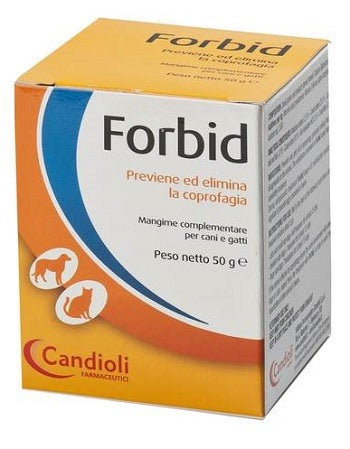 candioli veterinari forbid cani gatti polvere 50 g candioli ean 8025767002014