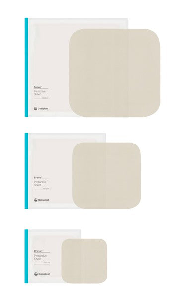 coloplast brava piastra protettiva per stomia 15x15 cm 5 pezzi coloplast ean 5708932503617