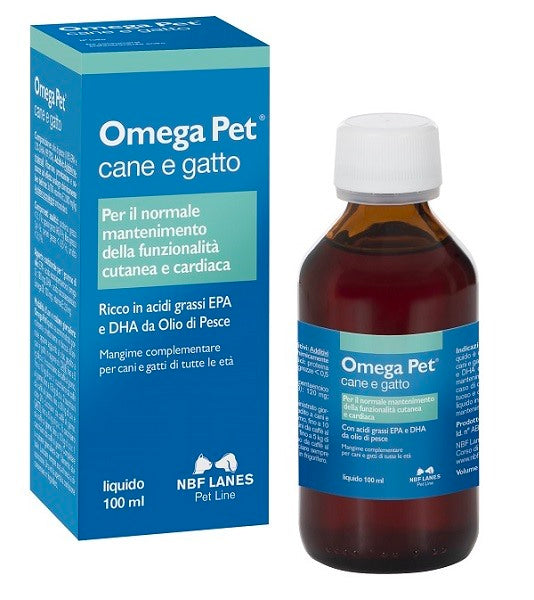 nbf lanes vet omega pet olio flacone 100 ml n b f lanes ean 8056590980651