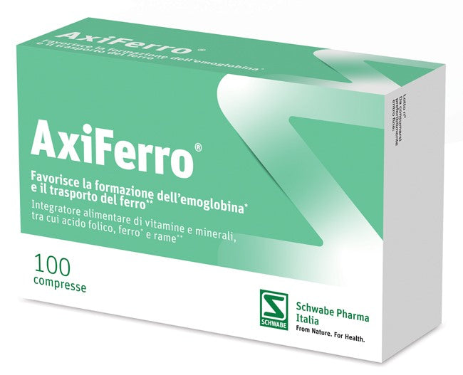 schwabe axiferro 100 compresse axiferro ean 8017930051073