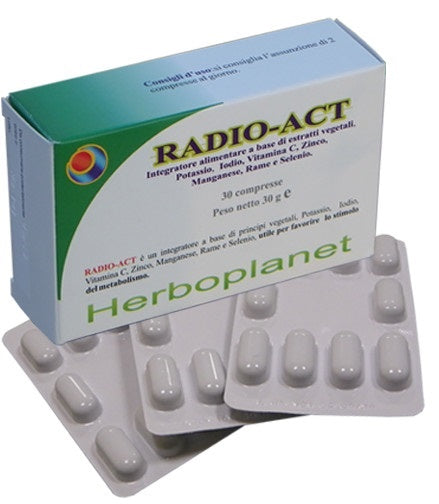 herboplanet radio act 30 compresse herboplanet ean 8032185020094
