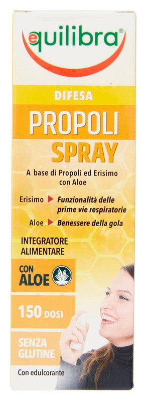 equilibra syrio propoli spray con aloe con erogatore 20 ml ean 8000137001538