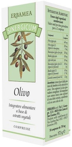 erbamea sinergicum olivo 50 compresse ean 8032841635099