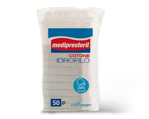 corman cotone idrofilo fu medipresteril 50 g medi presteril ean 8016867000307