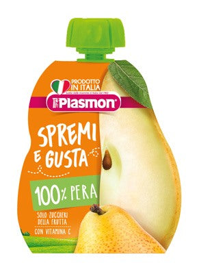 plasmon heinz italia spremi e gusta pera 100 ml plasmon ean 8001040412718
