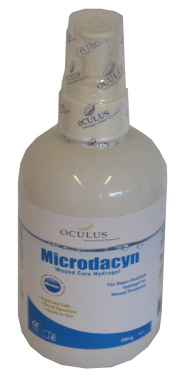 biomedica italia medicazione in soluzione superossidata spray per detersione ferite con potere rigenerativo microdacyn 60 spray wound care 250 ml codice 44107 00 ean 7503006698903