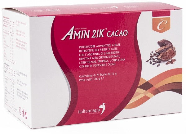 homeosyn amin 21k cacao 336 g italfarmacia