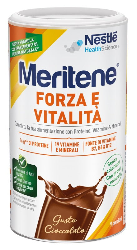 nestle health meritene forza e vitalita cioccolato 270 g meritene ean 7613038832586