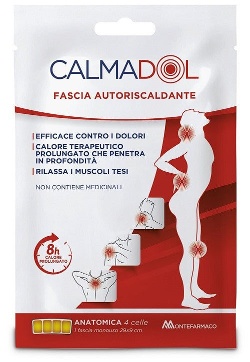 montefarmaco calmadol fascia autoriscaldante 1 pezzo calmadol ean 8004995456479