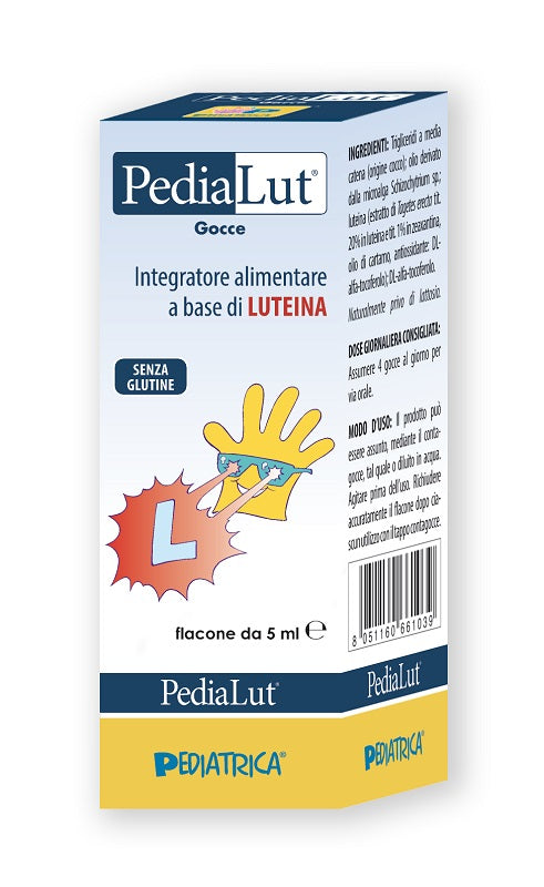 pediatrica pedialut gocce flaconcino 5 ml pediac ean 8051160661039