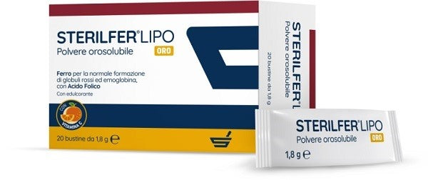 steril farma sterilfer lipo oro 20 bustine