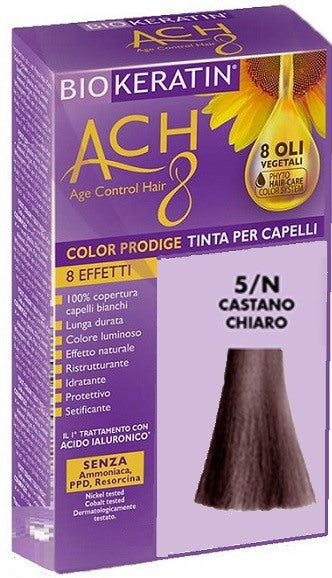gdp biokeratin ach8 color prodige 5n castano chiaro biokeratin ean 8057742221110