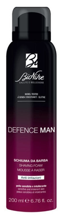 icim bionike defence man schiuma da barba 200 ml bionike ean 8029041156011