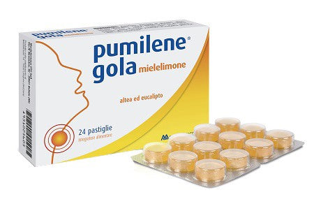 montefarmaco pumilene gola miele limone 24 pastiglie pumilene ean 8058363612660