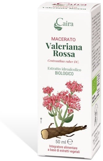 caira laboratorio erb sa caira valeriana rossa macerato idroalcolico bio gocce 50 ml