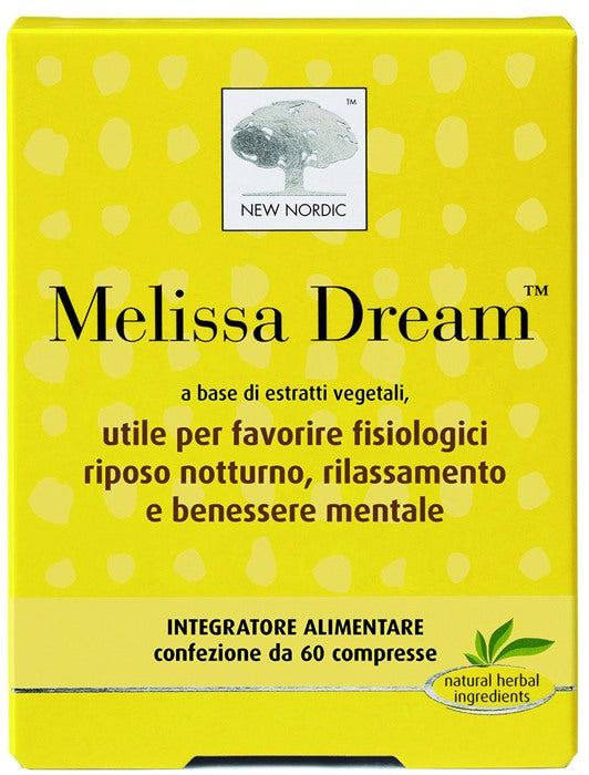new nordic melissa dream 60 compresse new nordic ean 5021807393206