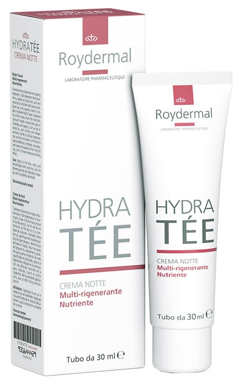 roydermal hydratee crema notte rigenerante nutriente 30 ml roydermal