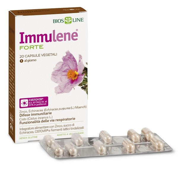 bios line biosline immulene forte 20 capsule immulene ean 8030243007872