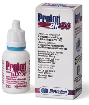 biotrading unipersonale proton dk 50 gocce 20 ml biotrading