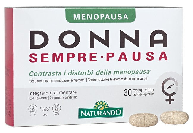 naturando donna sempre pausa 30 compresse naturando ean 8013107043117