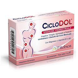 fitobios ciclodol 20 compresse fitobios ean 8053782430345