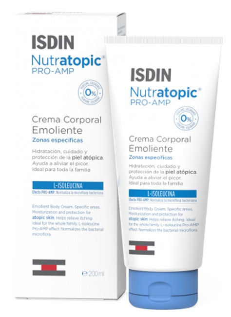 isdin nutratopic pro amp crema corpo emolliente 200 ml isdin ean 8470002006454