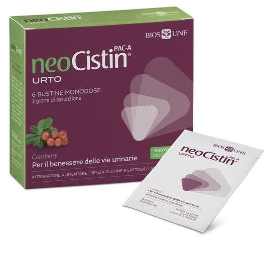 bios line neocistin pac a urto 6 bustine monodose bios line ean 8030243010599