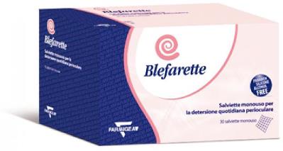 polifarma salviettine oculari medicate blefarette senza parabeni senza silicone senza alcool 30 pezzi blefarette