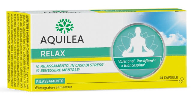 uriach italy aquilea relax 24 capsule vegane aquilea