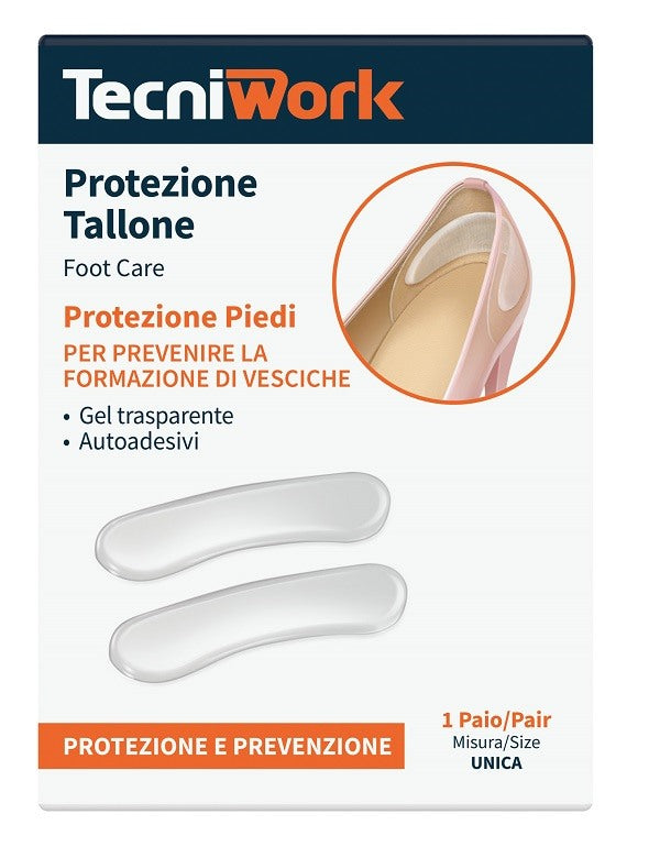 tecniwork protezione invisibile tallone gel trasparente 1 paio ean 8023568141574