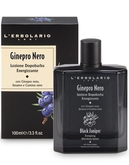 lerbolario ginepro nero lozione dopobarba energizzante 100 ml lerbolario ean 8022328111888