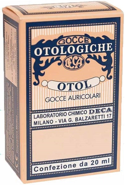 deca otol gocce auricolari 20 ml deca laboratorio chimico