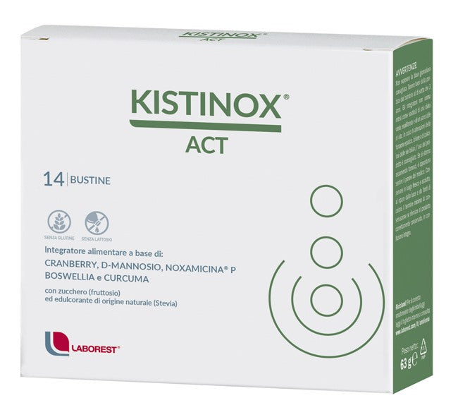 uriach italy kistinox act 14 bustine laborest kistinox