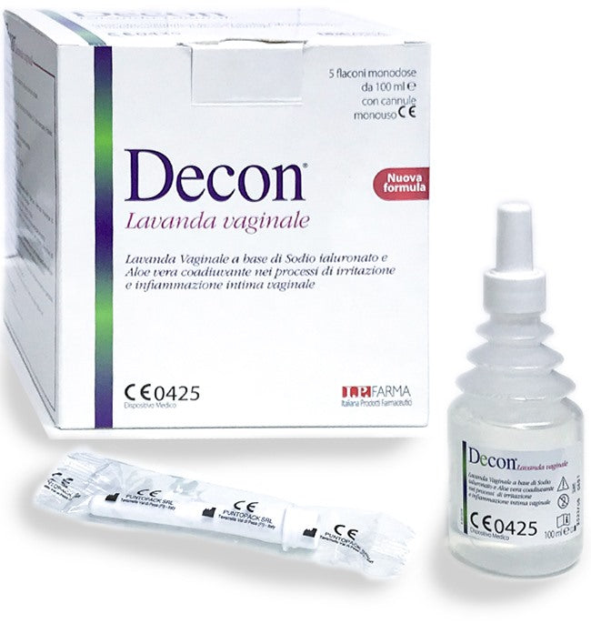 bionativa ip farma decon lavanda vaginale 5 flaconi da 100 ml
