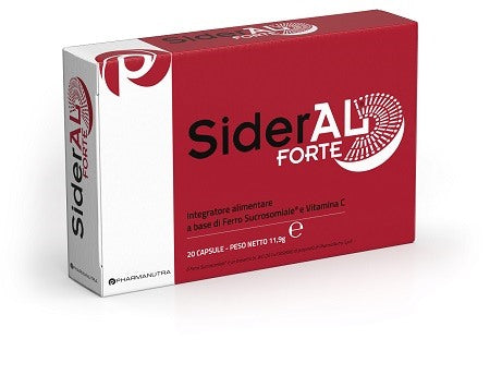 pharmanutra sideral forte 20 capsule sideral ean 8033011160106