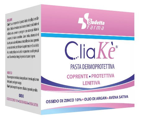 budetta farma cliake pasta ossido zinco 200 ml cliake ean 8059693740467