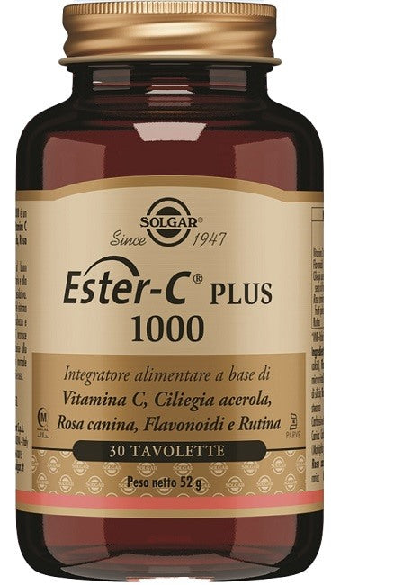 solgar italia ester c plus 1000 30 tavolette solgar ean 0033984010123