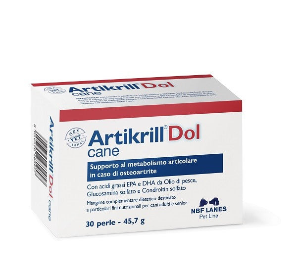 nbf lanes vet artikrill dol cane blister 30 perle artikrill ean 8056590980057