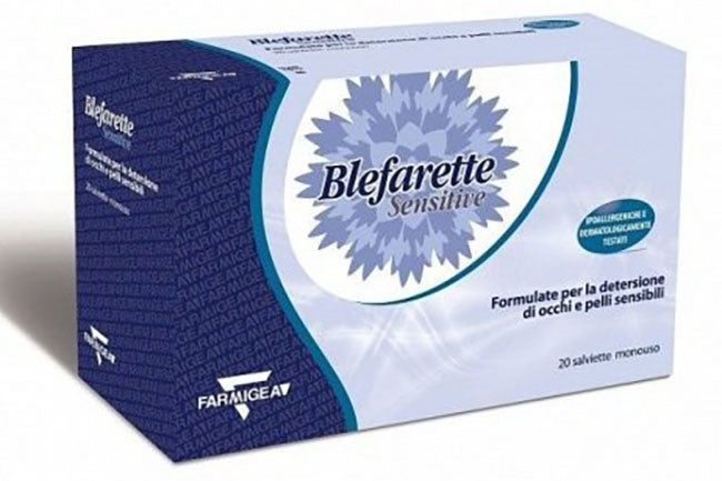 polifarma blefarette sensitive salviette monouso 20 pezzi blefarette ean 8032668871700