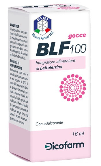 dicofarm blf100 gocce lattoferrina 16 ml dicofarm