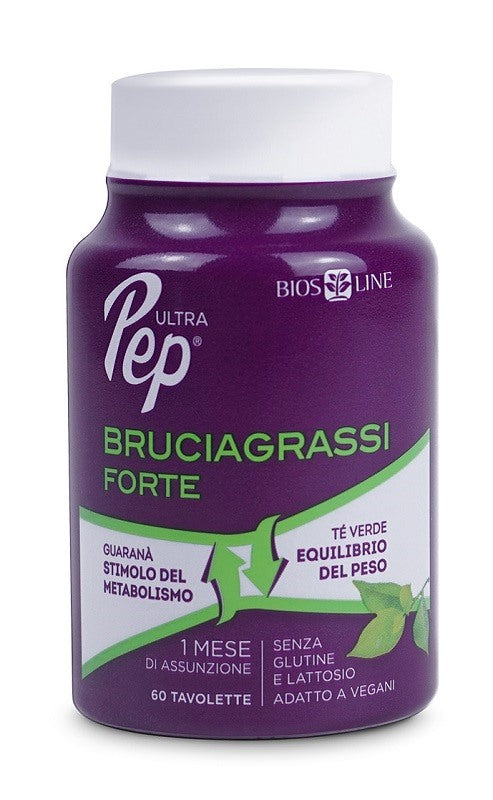 bios line ultra pep bruciagrassi forte 60 tavolette ultra pep ean 8030243025470