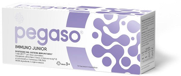schwabe pegaso immuno junior 14 flaconcini da 10 ml pegaso ean 8057157500961